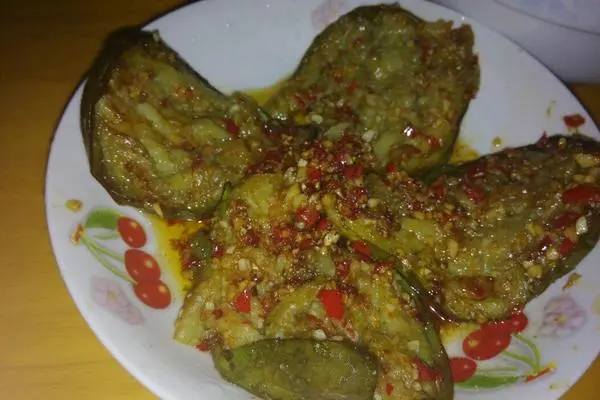 铁板茄子