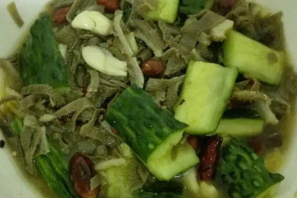 牛肚拌黄瓜