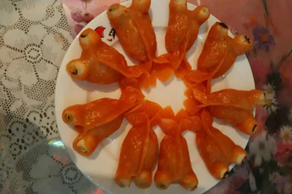 金鱼蒸饺