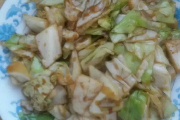 糖醋圆白菜
