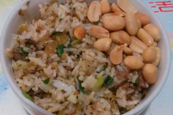 咸菜炒饭