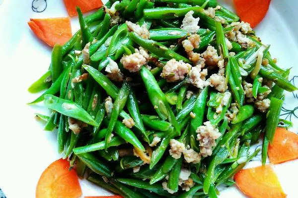 清炒豆角丝