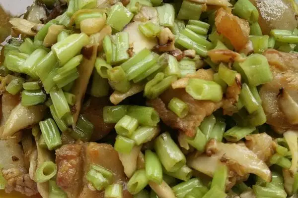 炒空心菜杆