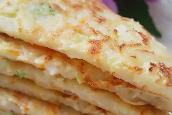 土豆丝鸡蛋摊饼