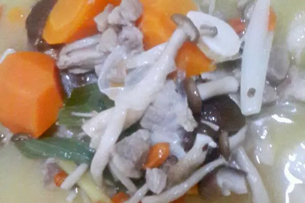 羊肉萝卜养身汤