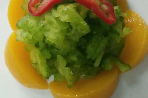 糖腌苦瓜