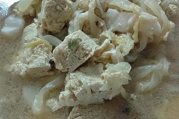 冻豆腐炖白菜