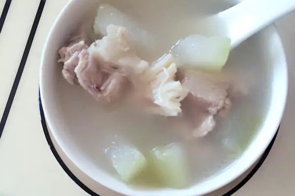 冬瓜瑶柱龙骨汤