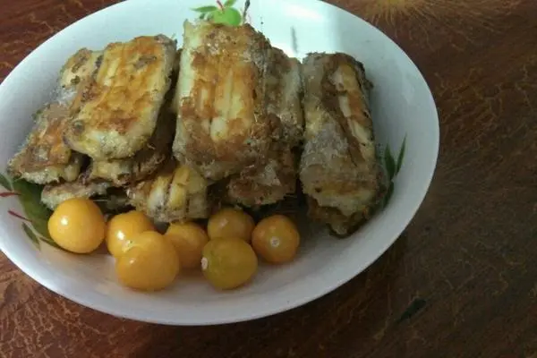 电饼铛烤带鱼