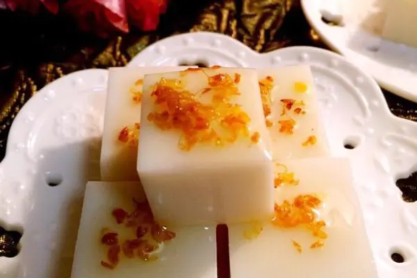 桂花杏仁豆腐