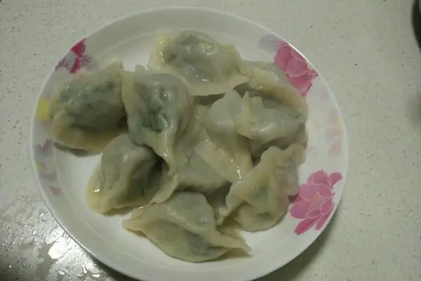 荠菜饺子