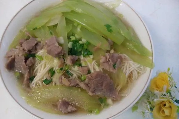 瘦肉汤面