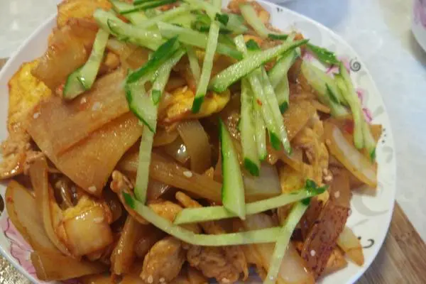 自制烤冷面