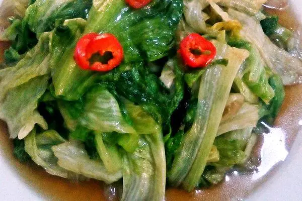 蚝油蒜蓉生菜