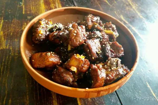 糖醋话梅排骨