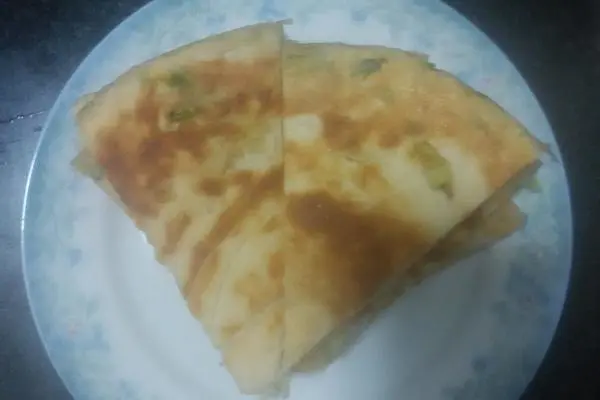发面葱油饼