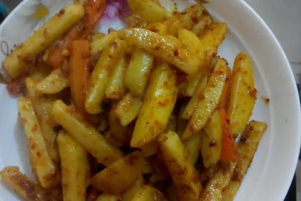 孜然土豆条