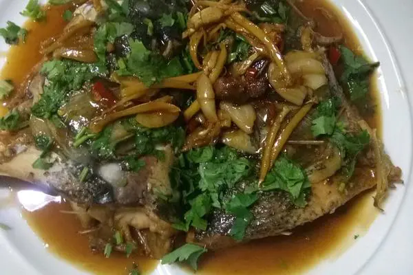 啤酒炖胖头鱼头