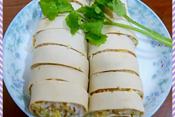 素豆皮卷味