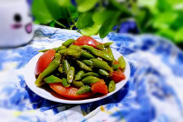 西红柿炒豆角