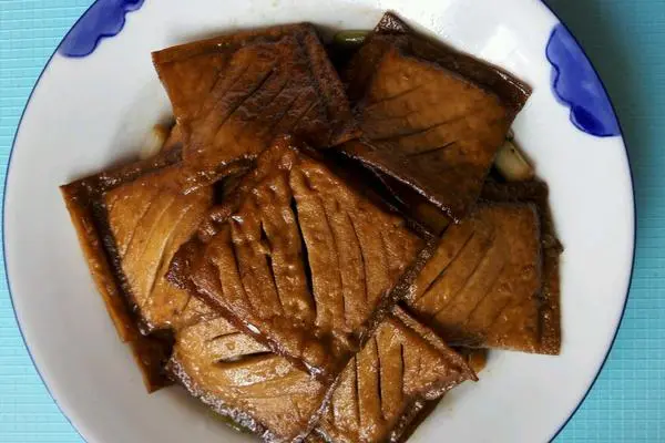 五香豆腐干