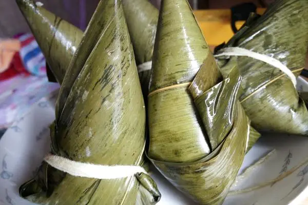 端午节肉香粽子