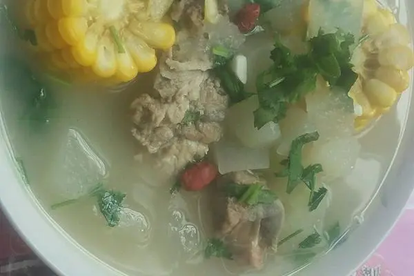 排骨冬瓜玉米汤