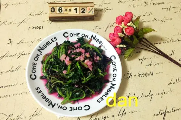 蒜茸红苋菜