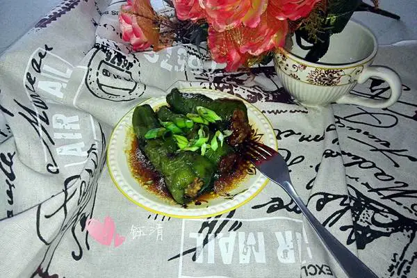 虎皮椒酿肉