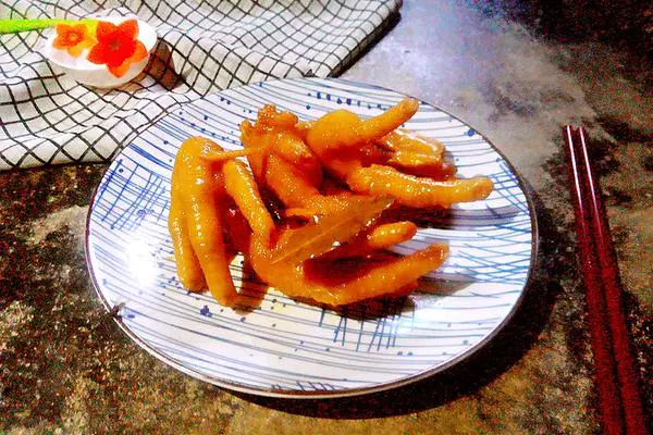 秘制红烧鸡爪