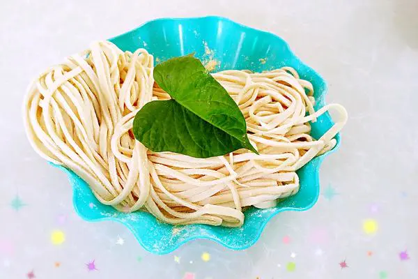 手擀面条