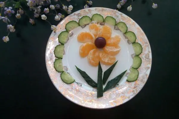 太阳花（果蔬拼盘)