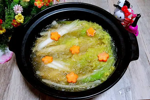 粉丝白菜煲