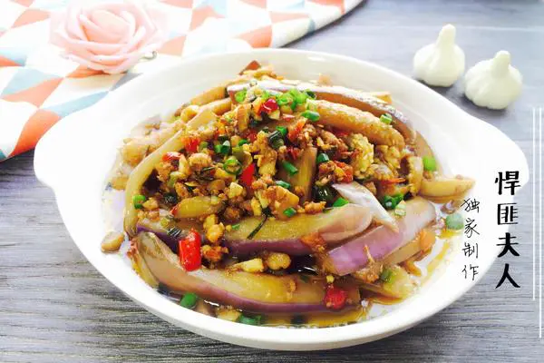 肉沫焖茄子