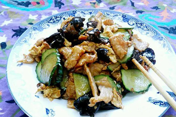 醋溜木须肉