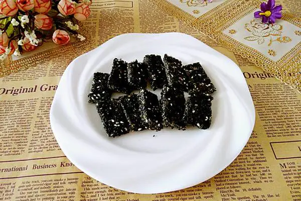 黑芝麻糖