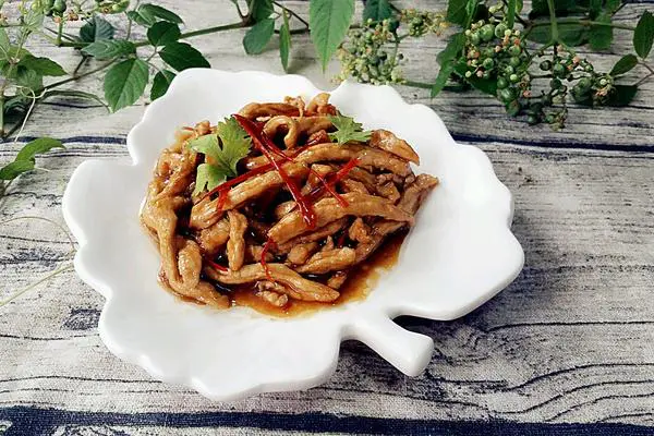 酸辣里脊