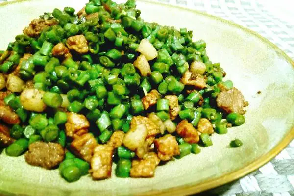 豇豆肉丁