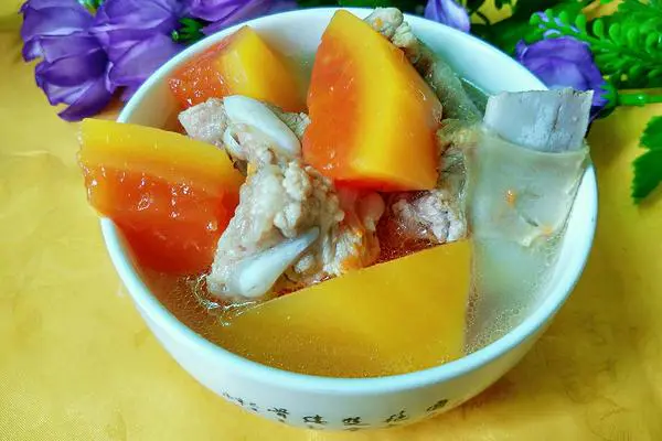 排骨木瓜汤