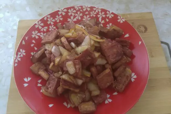 洋葱豆腐