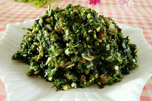 荠菜肉饺子馅