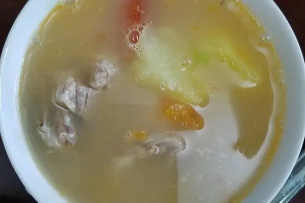 土豆番茄排骨汤