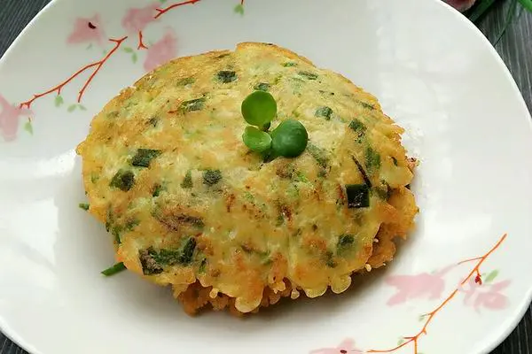 青萝卜丝鸡蛋饼