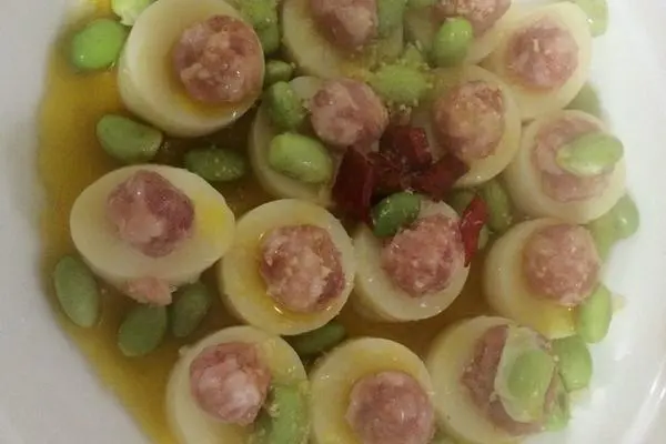 豆腐蒸肉末