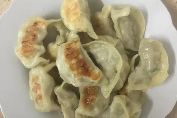 韭菜煎饺