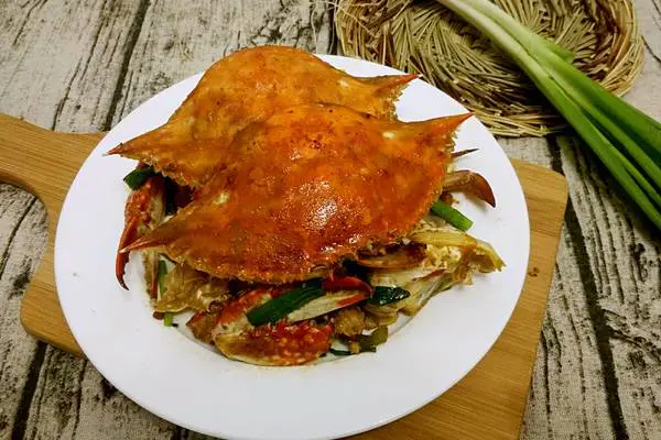 葱姜炒蟹