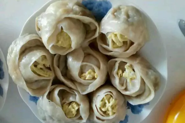 玫瑰花蒸饺