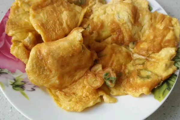 青辣椒煎鸡蛋