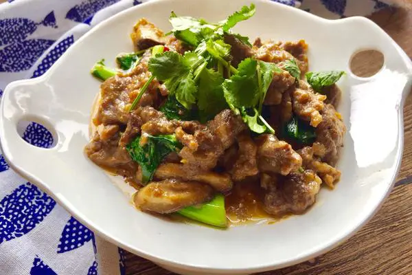 沙茶牛肉