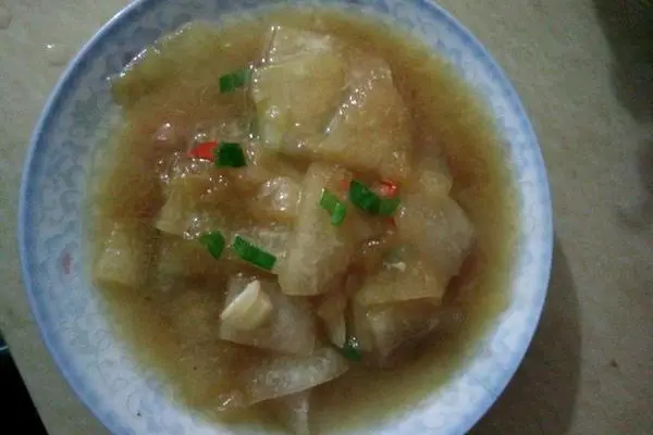 素炒冬瓜